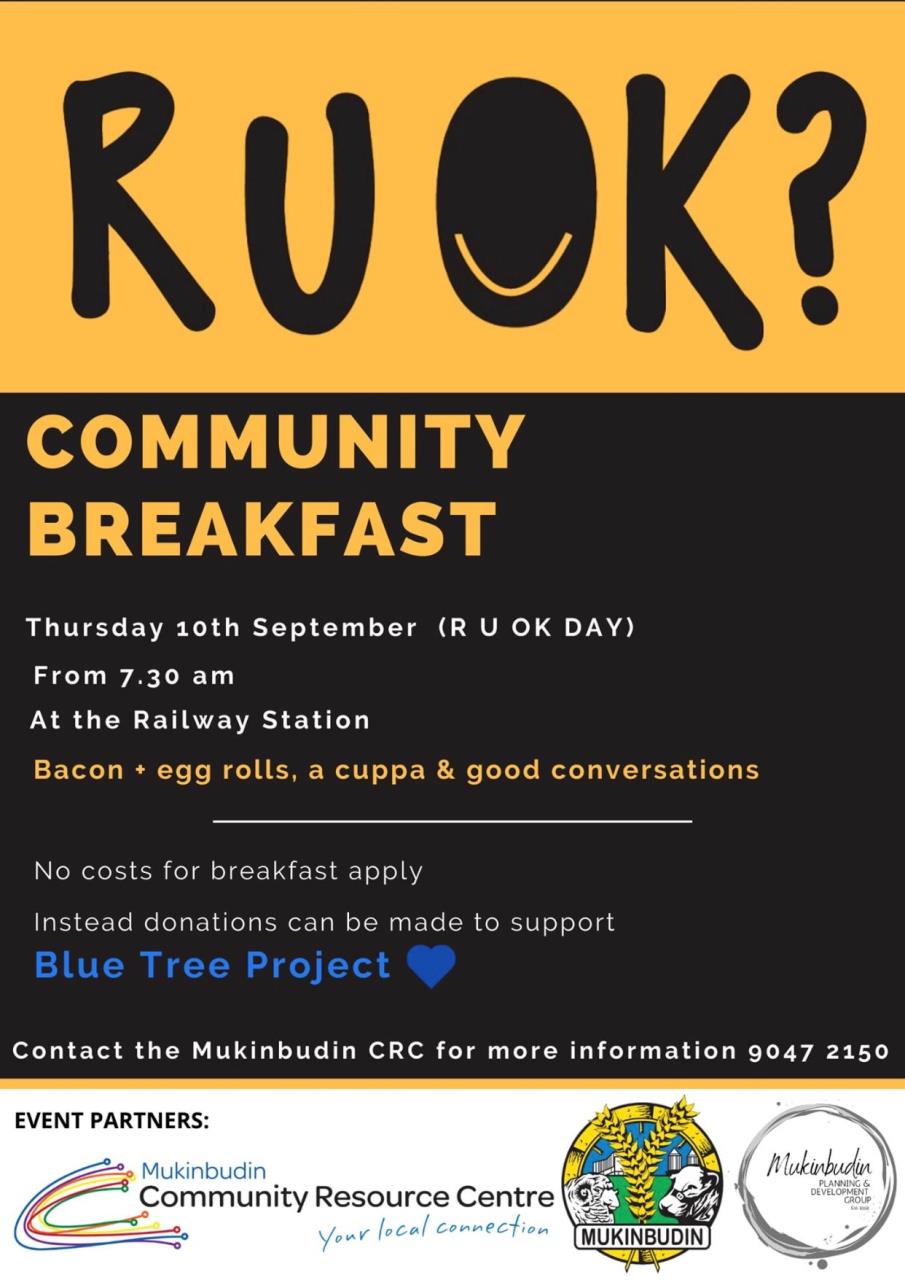 RUOK Community Breakfast
